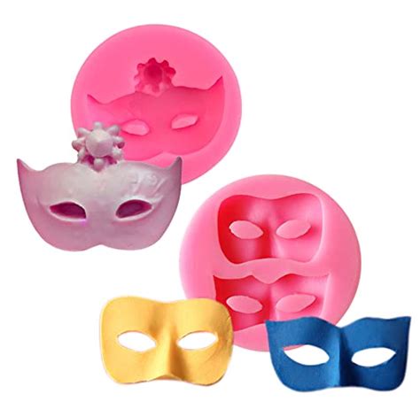 Masquerade Chocolate Molds Mardi Gras Mask Silicone Mold For Making