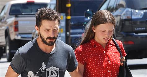 Shia Labeouf Seen Again With Pregnant Ex Wife Mia Goth Model Wears