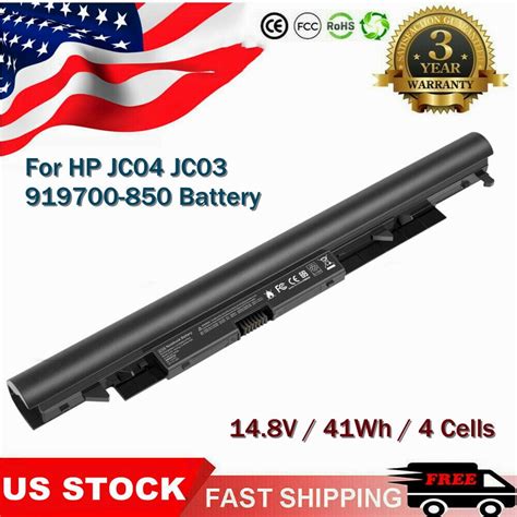 JC03 JC04 Battery For HP 919700 850 919701 850 HSTNN PB6Y HSTNN LB7V