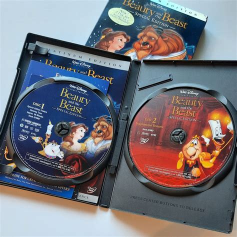 Beauty And The Beast DVD 2 Disc Special Edition Secondhand | Etsy