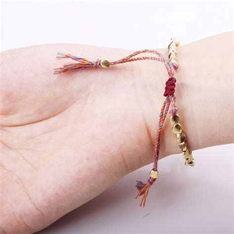 Tibetan Good Luck Bracelet Wealth And Prosperity Bracelet Etsy