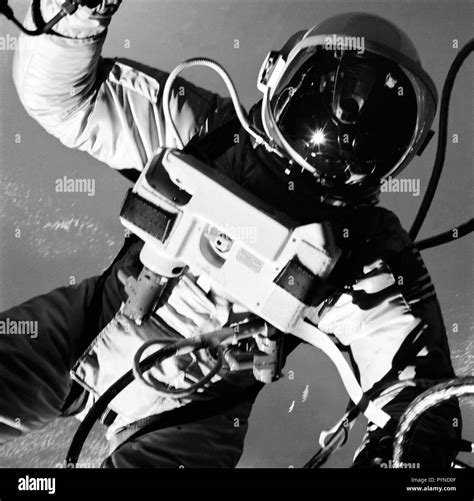 June 1965 Astronaut Edward H White II Pilot On The Gemini Titan