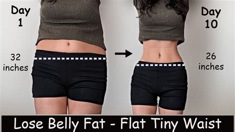 Lose Belly Fat In Week Tiny Waist Easy Exercises Workout For