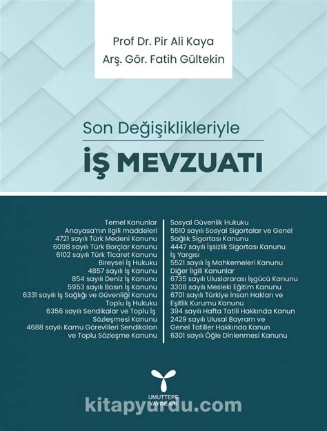 İş Mevzuatı Son Değişiklikleriyle kitabını indir PDF ve ePUB e