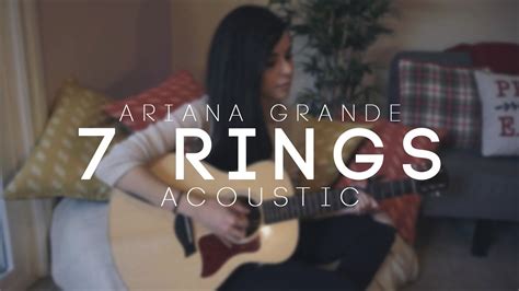 7 Rings Ariana Grande Acoustic Cover By Lunity Youtube