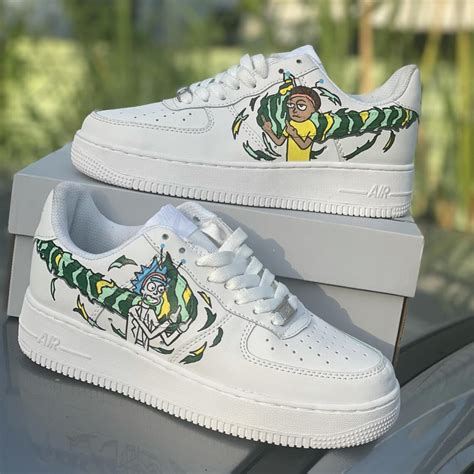 Rick And Morty Air Force Custom Daniel Customs