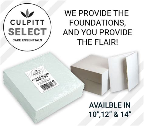 Wholesale Cake Boxes and Cake Packaging | Culpitt