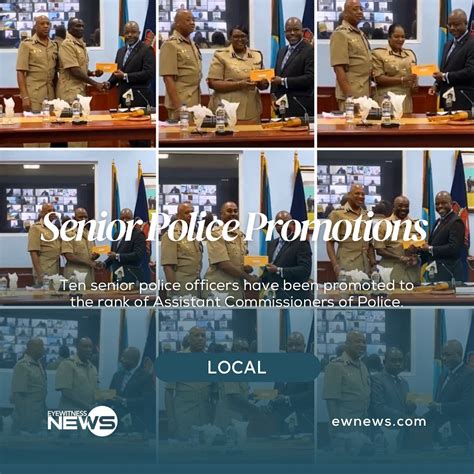 Police Promotions Ten Senior Police Officers Promoted To Assistant