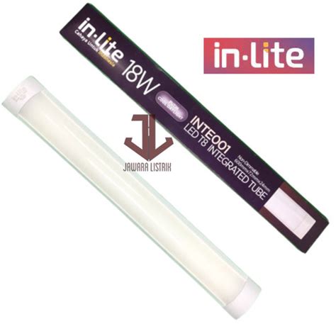 Jual Inlite Lampu Led T8 Integrated Tube Putih Inte002 18w 18 W Watt