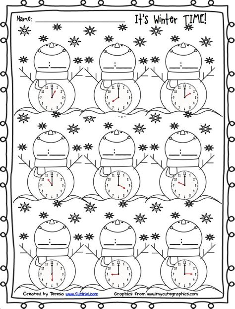 Teaching Blog Round Up It S Winter Time Winter Math Worksheets Winter Math 1st Grade Math