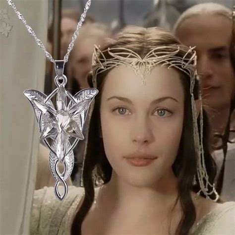 This Beautiful Pendant Necklace Is Inspired From Evenstar The Pendant