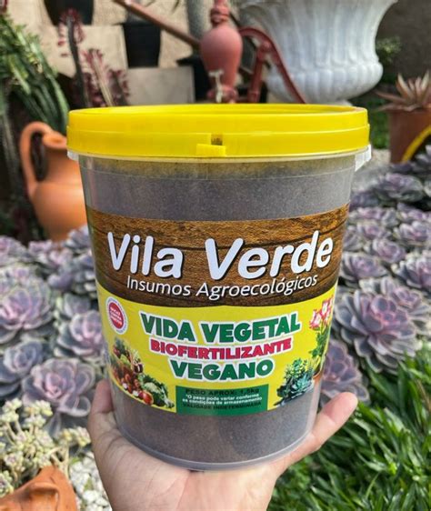 Biofertilizante Vegano Balde Kg Cat Logo Vando Fabi Cactus E