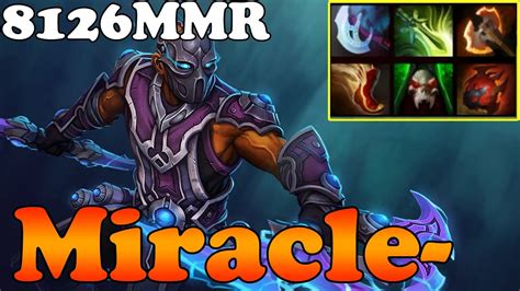 Dota 2 Miracle 8126MMR TOP 1 MMR In The World Plays Anti Mage Vol 4