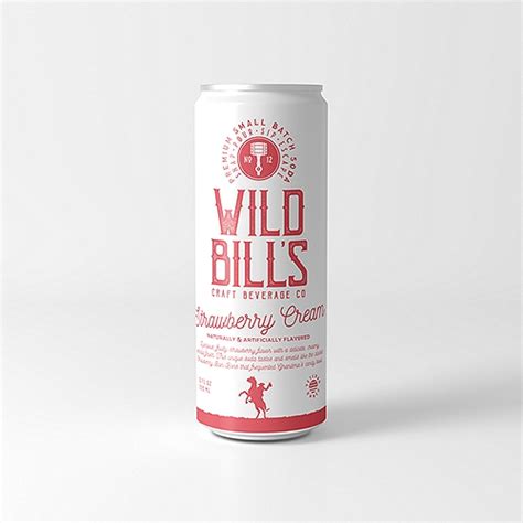 Wild Bills Craft Soda Strawberry Cream Soda Fairway