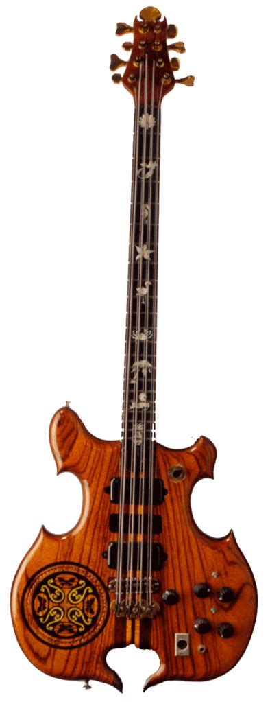 John Paul Jones’ Becvar 8 String Bass Timtirelli