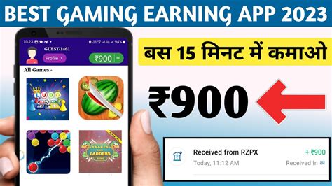 BEST GAMING EARNING APP 2023 PLAY GAME AND EARN MONEY FREE GAME