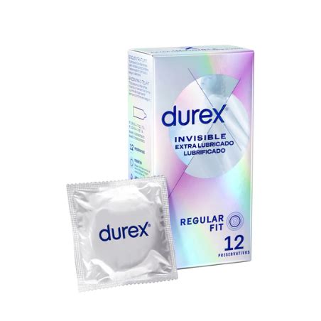 Comprar Durex Invisible Extra Fino Extra Lubricado Preservativos A