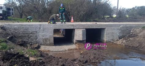 Quedo Habilitado Puente Sobre Arroyo Duraznito Perfiles