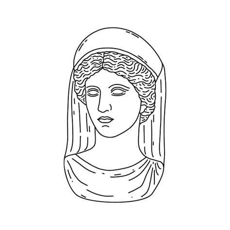 Premium Vector Greek Goddess Demeter