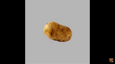 Low Quality Potato Spinning For 2 7 Seconds Youtube