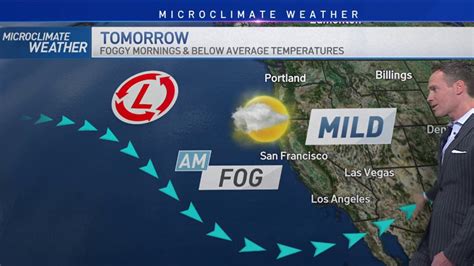 Jeff’s forecast: Foggy and mild – NBC Bay Area