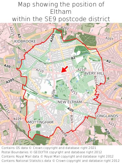 Where is Eltham? Eltham on a map