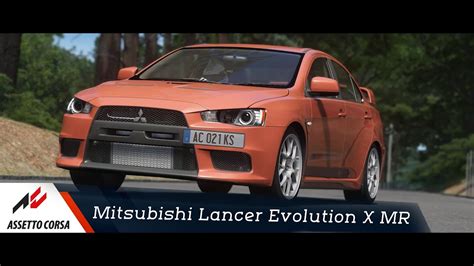 Assetto Corsa Mitsubishi Lancer Evolution X Mr Gunma Gunsai Touge