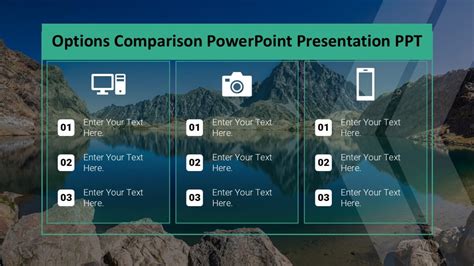 Options Comparison PowerPoint Presentation PPT PPTUniverse