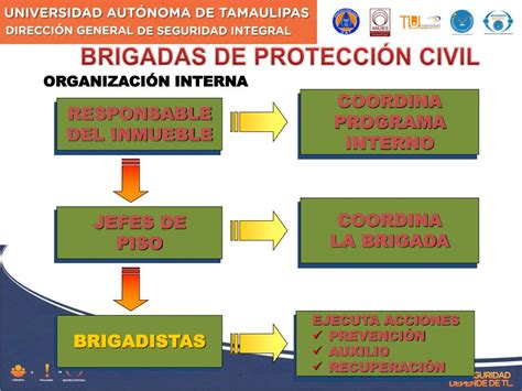 PPT FORMACION DE BRIGADAS INTERNAS DE PROTECCION CIVIL UAT