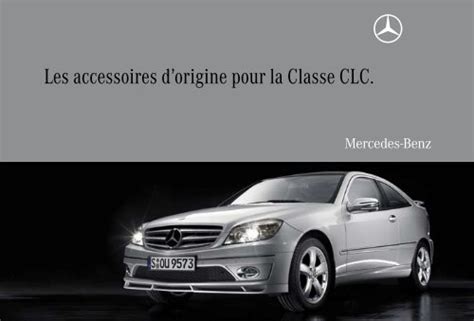 Les Accessoires D Origine Pour La Classe Clc Mercedes Benz