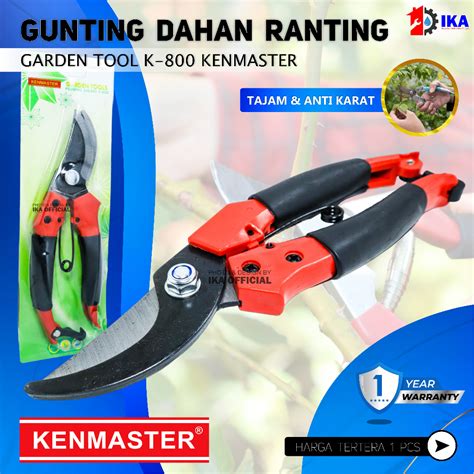 Jual Gunting Dahan K800 Kenmaster Gunting Dahan Taman Rumput Ranting