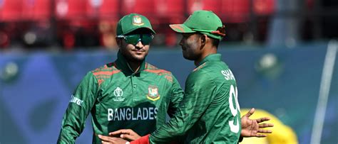 Bangladesh Fined For Slow Over Rate In Mens Cricket World Cup Match