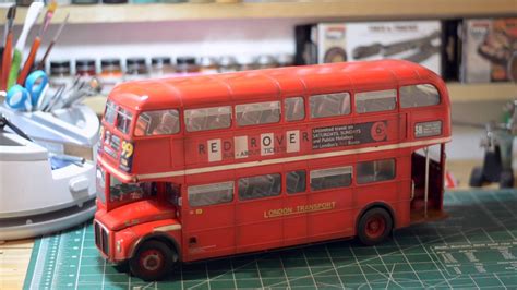 Mf Revell London Bus Final Youtube