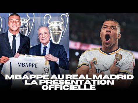 Le Real Madrid Fixe La Date De Pr Sentation De Kylian Mbapp Youtube