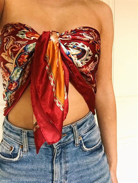 Ways To Style A Scarf Top The Coveted Edit Scarf Top Ways To