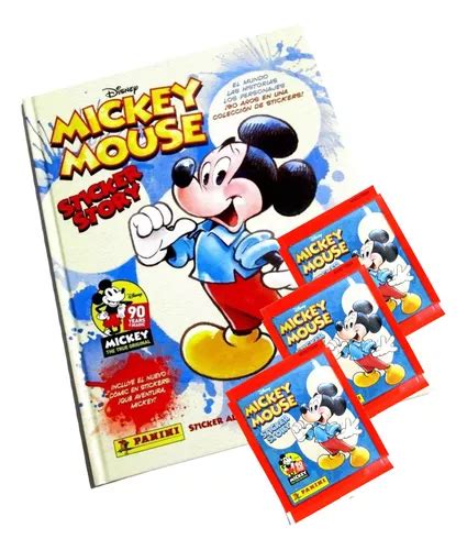 Lbum Mickey Mouse A Os Sobres De L Minas Cuotas Sin Inter S