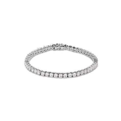 White Gold Diamond Tennis Bracelet Philippa Herbert