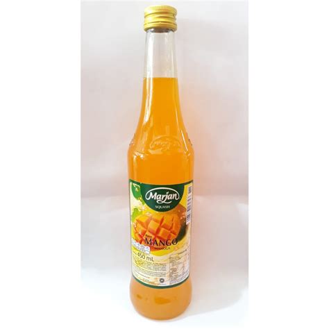 Jual Marjan Squash Mangga 450ml Shopee Indonesia