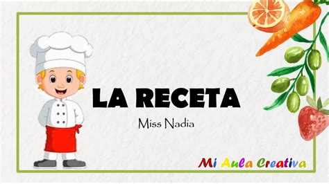 Partes De Una Receta