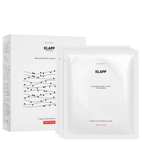 KLAPP Hyaluronic Multi Level Performance Triple Action Moisturizing