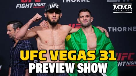 Ufc Vegas Makhachev Vs Mois S Preview Show Live Stream Mma