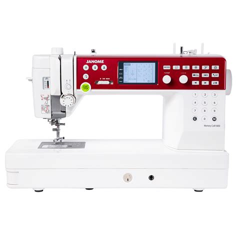 Janome - MC6650 - Computerised Sewing/Quilting Machine - Bellarine ...