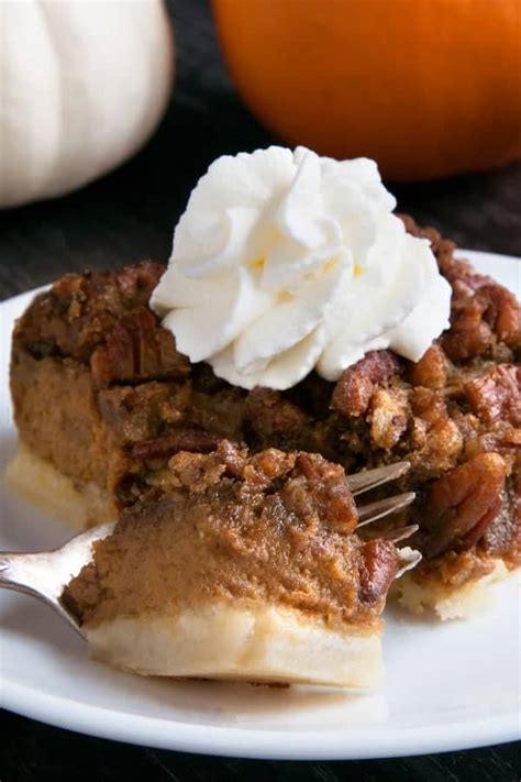 Pumpkin Pecan Bars - My Baking Addiction