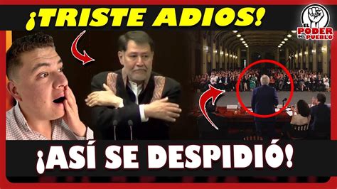 NOROÑA SE DESPIDE AL BORDE DEL LLANTO AMLO REÚNE URGENTE A TODOS LOS