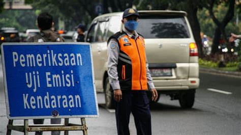 Mulai Hari Ini Ini Titik Razia Uji Emisi Kendaraan Di Jakarta