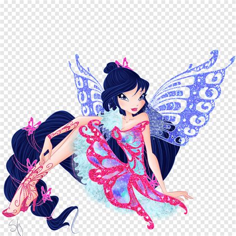 Butterflix YouTube Fairy Music Youtube Violet Musa Png PNGEgg