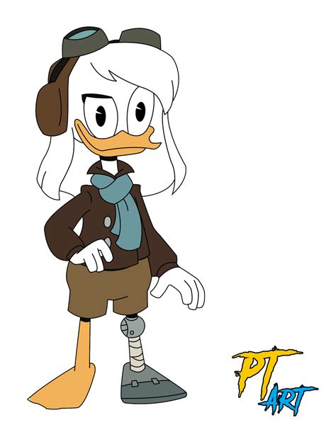 Della Duck Hd Ducktales Reboot Art By Platinumshrineart On Deviantart