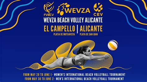 WEVZA Beach Volley Alicante Pista Central Finales Masculinas Y