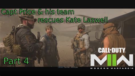 Capt Price And His Team Rescues Kate Laswell Call Of Duty Modern