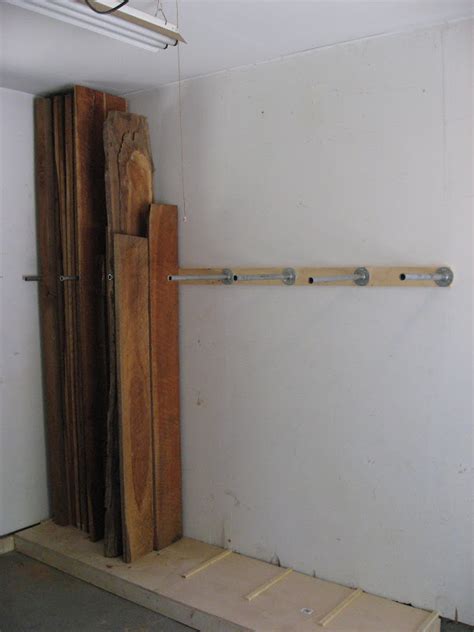 Vertical lumber storage rack - The Shop - Wood Talk Online